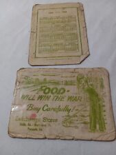 Vintage 1943-44 Ephemera from Delchamps Stores picture