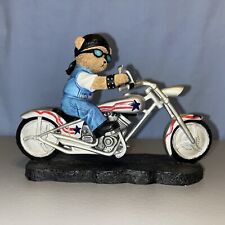 Faithful Fuzzies Born To Ride Collection. “Silver Star” Motorcycle Bear picture
