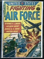 United States Fighting Air Force #8 1954 Superior Golden Age Pre-Code Comic Book picture