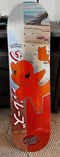Santa Cruz X Pokemon Skateboard Deck Charmander (Sealed) picture