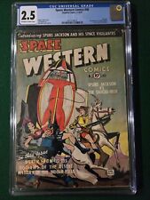 Space Western Comics #40 CGC 2.5 1st Issue Charlton (1952) OW/W Pages picture