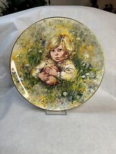Wedgwood The Blossoming of Suzanne Mary Vickers Collectors Plate 