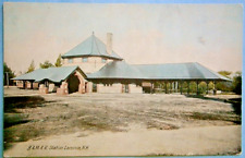 33. Postcard - B & M R.R. Station, Laconia, NH, vintage picture