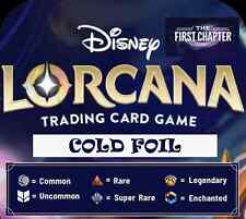 Disney Lorcana - Chapter Cards ALL FOILS- SUPER RARE Cards - Complete Your Set picture