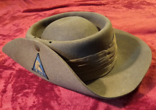 Rare BURMA 26th Indian Infantry Division : Bush: Slouch Hat : 1942 Date   ARAKAN picture