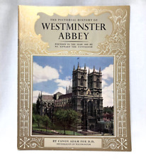 The Pictorial History of WESTMINSTER ABBEY Vintage Book by Adam Fox (Pitkin) EUC picture