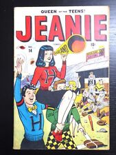 Jeanie #14, G, July 1947, Baseball Cover, Queen of the Teens picture
