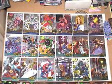 1995 MARVEL METAL SILVER FLASHERS PARALLEL CARD SINGLES POWER GRID UPDATED 2/11 picture