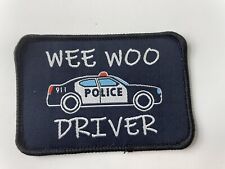 Police Officer Patch  Iorn on 3x2 Inch picture