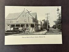 Vintage Postcard View of Main & Poplar Streets Telford Pa Circa: 1911 picture