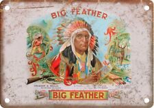 Big Feather Kruger & Braun Cigar Box Label 12