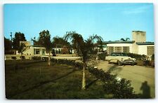 1950s COCOA FL CORAL SANDS MOTOR COURT AND DINING ROOM US-1  POSTCARD P2982 picture