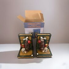 GOLF DECOR BOOKENDS VINTAGE RESIN AMERICANA BOOKEND COLLECTION picture