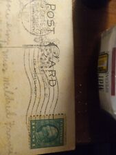 'Very Rare' 1917 Chicago, ILL, Otis Postcard with Washington 1 Cent Green Stamp picture