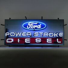 Ford Power Stroke Diesel Car Ford OLP Garage Dealer Neon Sign Backing 33