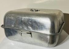 Vintage Large Aluminum Rectangle Roasting Pan picture