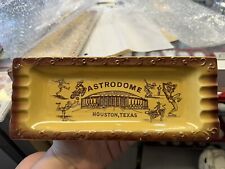 Vintage Ceramic Souvenir Ashtray Astrodome Houston Texas picture