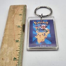 Vintage Pokemon I Choose You Pikachu Keychain  picture