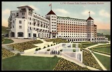 Postcard C.P.R. Chateau Lake Louise Canadian Rockies Canada picture