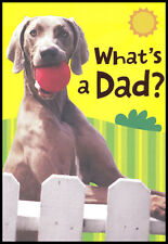 Greeting Card - Dog Puppy Weimaraner - Father's Day - 0108 picture