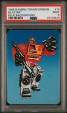1985 Hasbro Transformers #19 Blaster PSA 9 picture