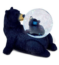 CoTa Global Black Bear Snow Globe - Figurine with Sparkling Glitter - 45mm picture