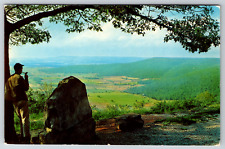 c1960s Appalachian Blue Ridge Mountains View Vintage Postcard picture