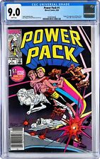 Power Pack #1 CGC 9.0 (Aug 1984, Marvel) Simonson Story, Origin & 1st Power Pack picture