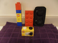 Lego Salt and Pepper Set #850705 / drinking bottle # 4041 / Bank #853144 picture