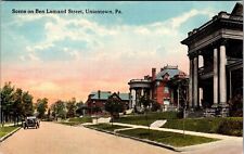 Uniontown PA Pennsylvania Ben Lomand Street 1910s JA33 picture