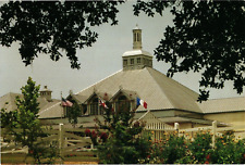 VTG 1990 Postcard Festival Institute Concert Hall Round Top TX Texas Flowers UNP picture