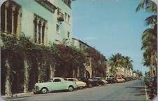 Postcard Worth Avenue Palm Beach FL  picture