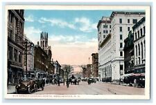 c1910s Elm Street Looking North, Manchester New Hampshire NH Unposted Postcard picture