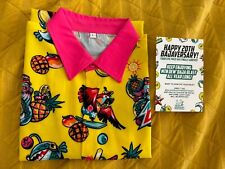 MTN DEW Baja Blast 20th Bajaversary Tropical Button Shirt/ LG / *RARE*/SOLD OUT picture