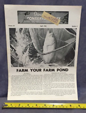 Iowa Conservationist April 1965 Farm Your Farm Pond picture