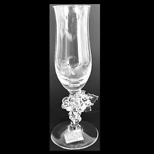Mikasa of Germany Crystal Wine Glass with Grapes on Stem Clear Crystal picture