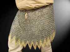 9mm Titanium Chainmail Skirt Brass ZIg Zag Knight Flat titanium Mother Day Gift picture