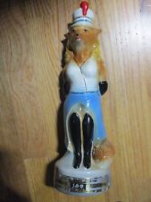 Vtg 1974 Jim Beam's Renee (Lady) Fox Empty Ceramic Decanter 12
