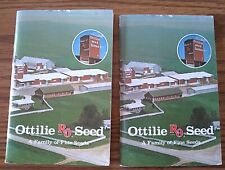 1985 1986 Ottilie RO Seed Farms Seed Corn Brochure Notebook Marshalltown Iowa picture