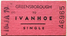 VR Ticket - GREENSBOROUGH to IVANHOE - 1979 Single picture