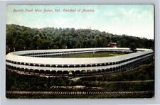 1909. WEST BADEN, IND. BICYCLE TRACK. POSTCARD. YD01 picture