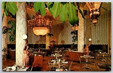 Interior~Madeira Beach Florida~Corinthian Dining Room @ Kapok Tree Inn~Postcard picture