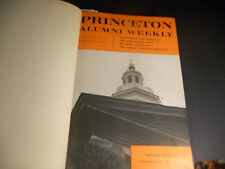 PRINCETON University ALUMNI Weekly Bound College Magazines 1964-1965 well bound picture