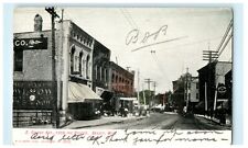 1907 E. Grand Avenue From The Bridge, Beloit Wisconsin WI Postcard picture