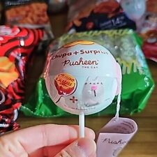 Chupa Chups + Surprise Pusheen the Cat Strawberry Flavored Lollipop - RARE - NEW picture