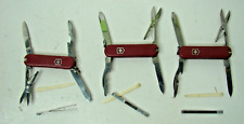 Victorinox Rambler Swiss Army Knife Red 58mm 6 tool Lot of 3 picture