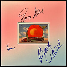 ALLMAN BROTHERS Eat A Peach LP Signed (3) Autographs ALLMAN TRUCKS JAIMOE - JSA picture