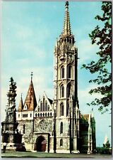 Postcard: Matthias Church, Budapest - Mátyás Templom, Matthias Kirche - Col A215 picture