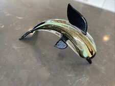 Art Deco Style Glass Dolphin Figurine, See Pics - Priced to Sell - Cute Piece picture