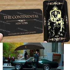 John Wick The Continental Hotel Business Card movie replica prop Keanu Reeves picture